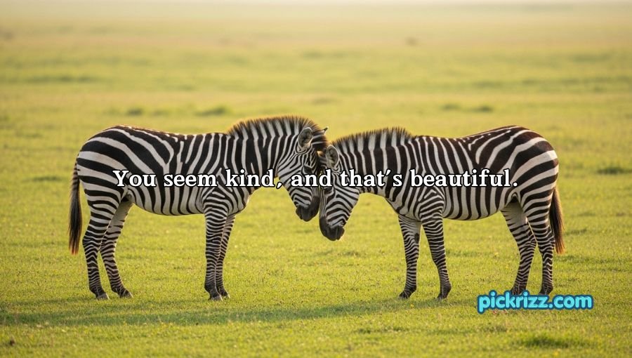 Zebra Pickup Lines