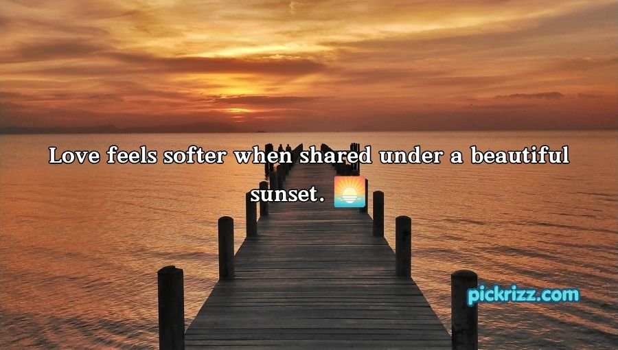 Sunset Pick Up Lines