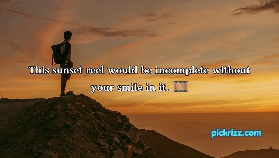 Sunset Pick Up Lines