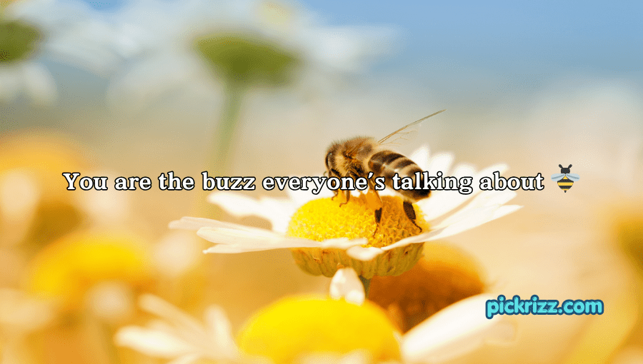 bee pick up lines