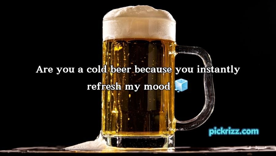 Beer Pick Up Lines
