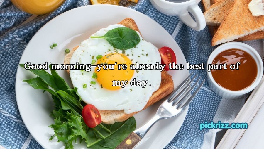 Breakfast Pick Up Lines