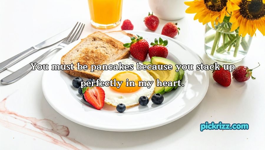 Breakfast Pick Up Lines