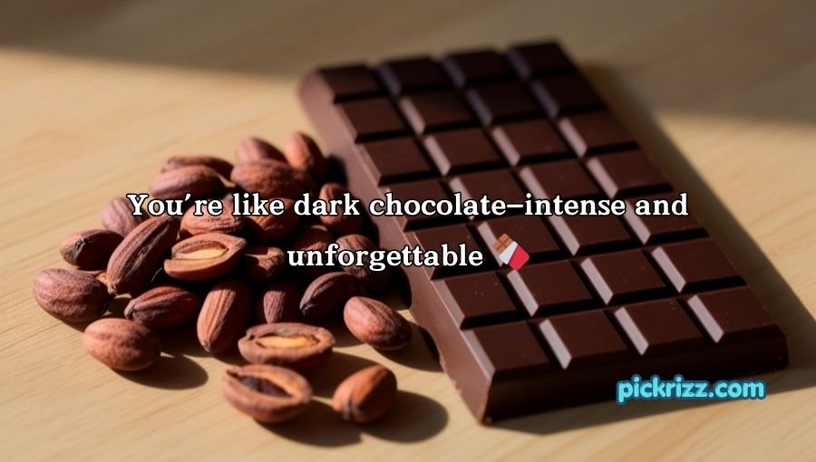 chocolate pick up lines