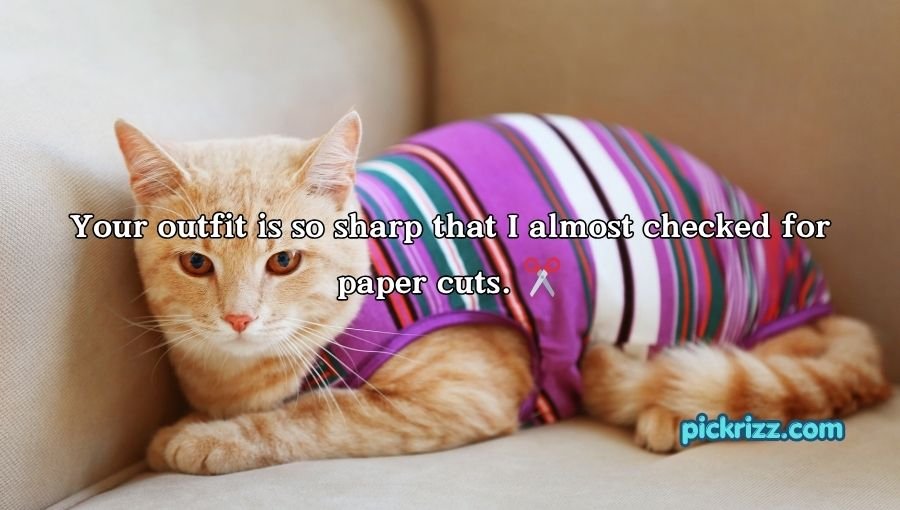 Clothes Pick Up Lines