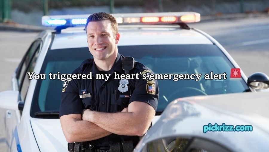 cop pick up lines
