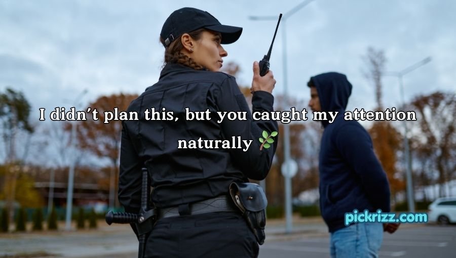 cop pick up lines