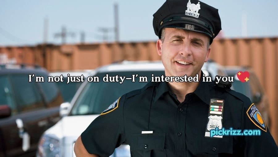 cop pick up lines