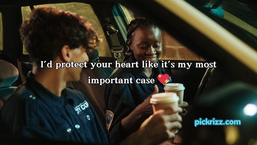 cop pick up lines
