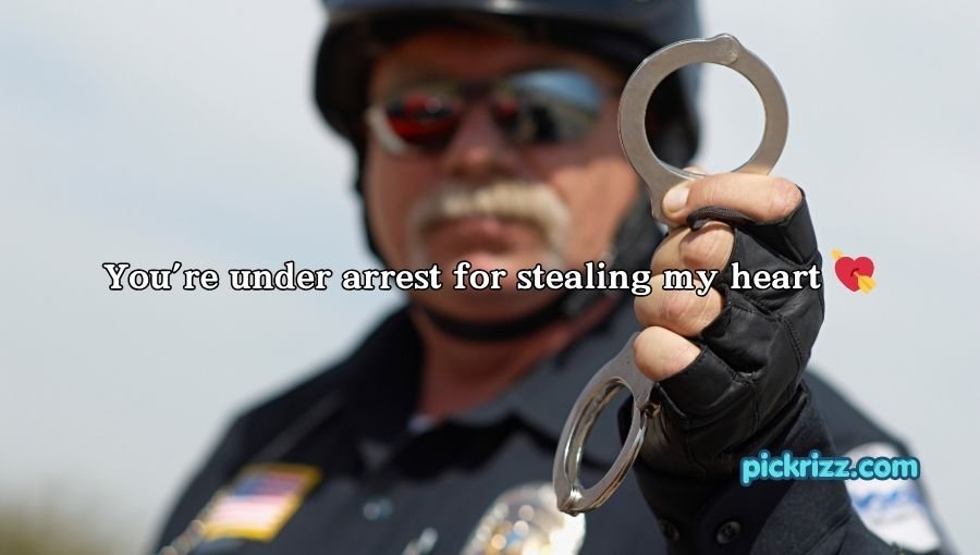 cop pick up lines
