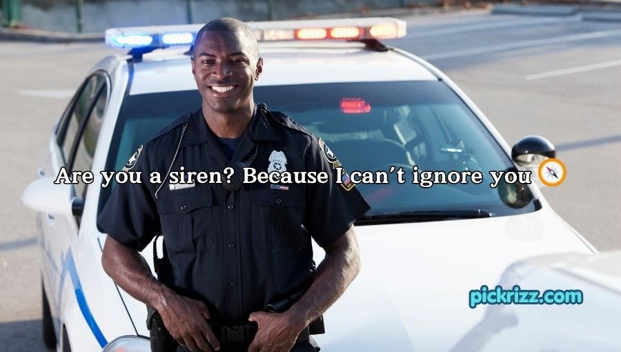 cop pick up lines