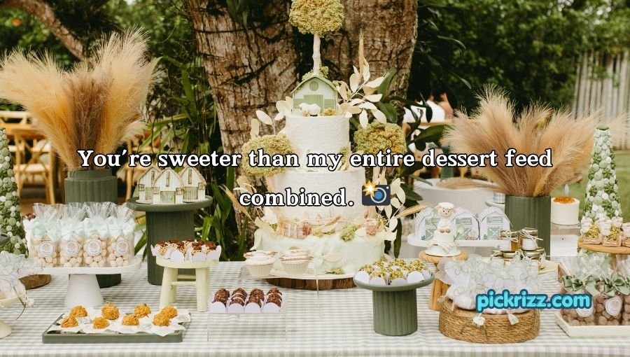 Dessert Pick Up Lines