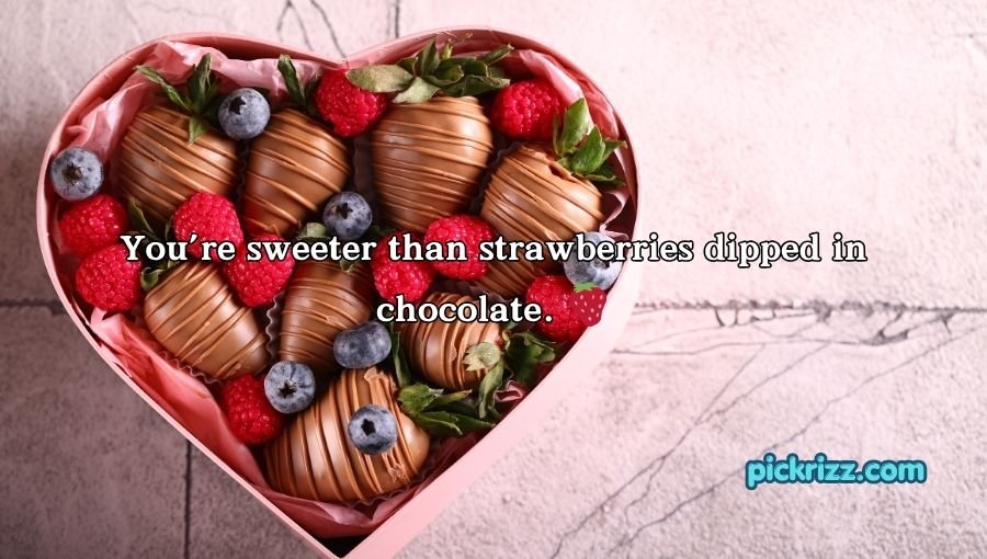 Dessert Pick Up Lines