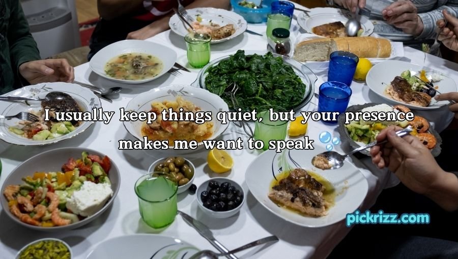 Dinner Pick-Up Lines