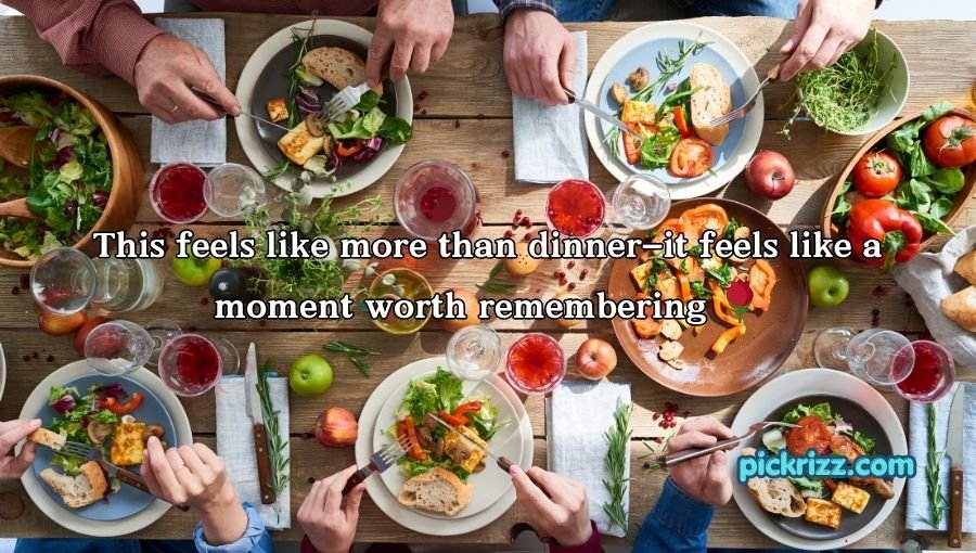 Dinner Pick-Up Lines
