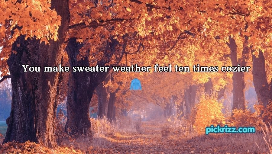 Fall Pick Up Lines