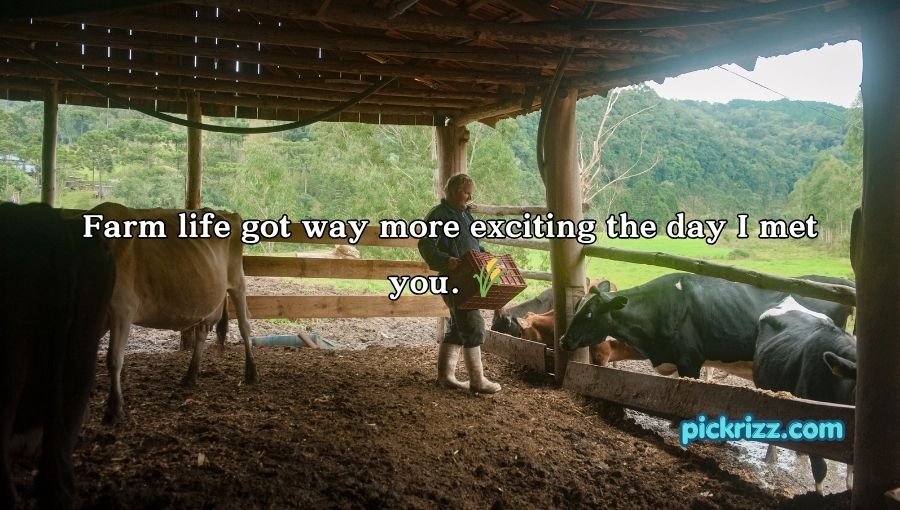 Farming Pick Up Lines