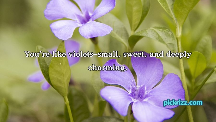Flower Pick Up Lines