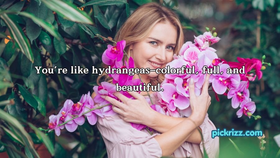 Flower Pick Up Lines