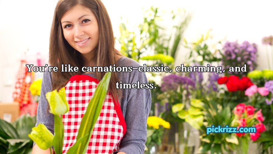 Flower Pick Up Lines