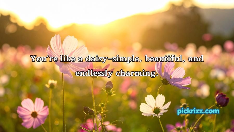 Flower Pick Up Lines
