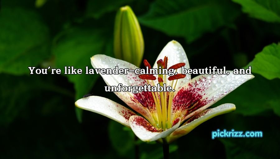 Flower Pick Up Lines