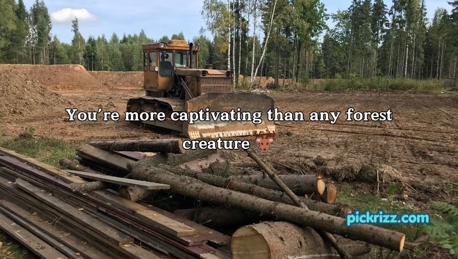 Forestry Pick Up Lines