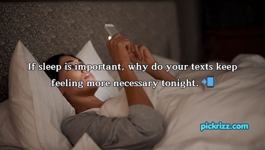 Goodnight Pick Up Lines