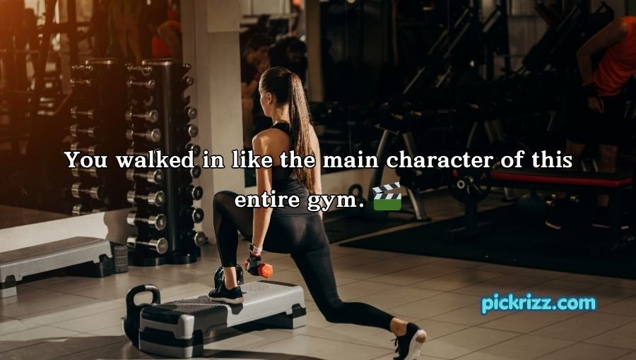 Gym Pick Up Lines