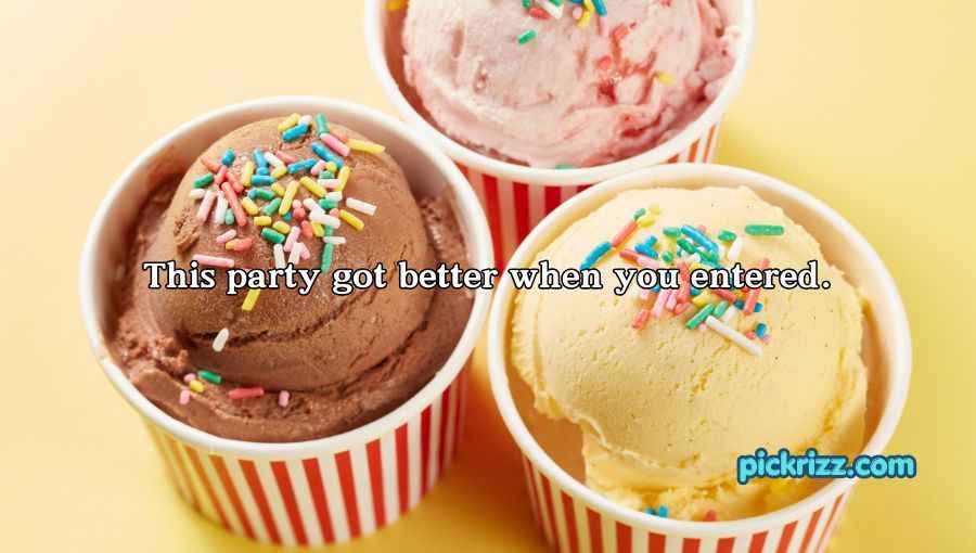 Ice Cream Pick Up Lines