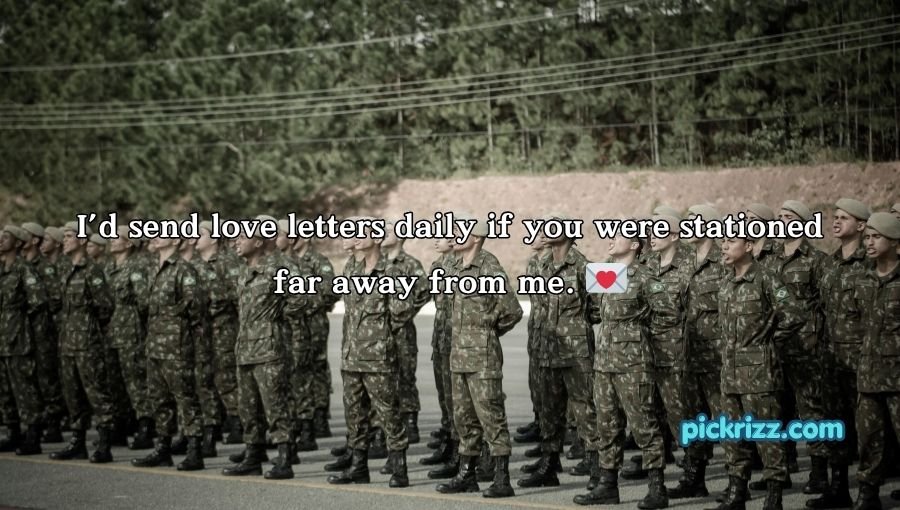 Military Pick Up Lines