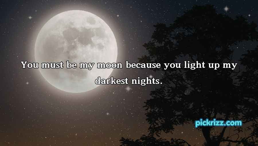 Moon Pick Up Lines