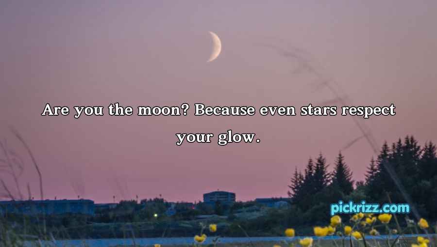 Moon Pick Up Lines