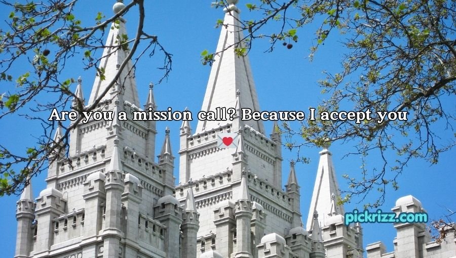 Mormon Pick Up Lines