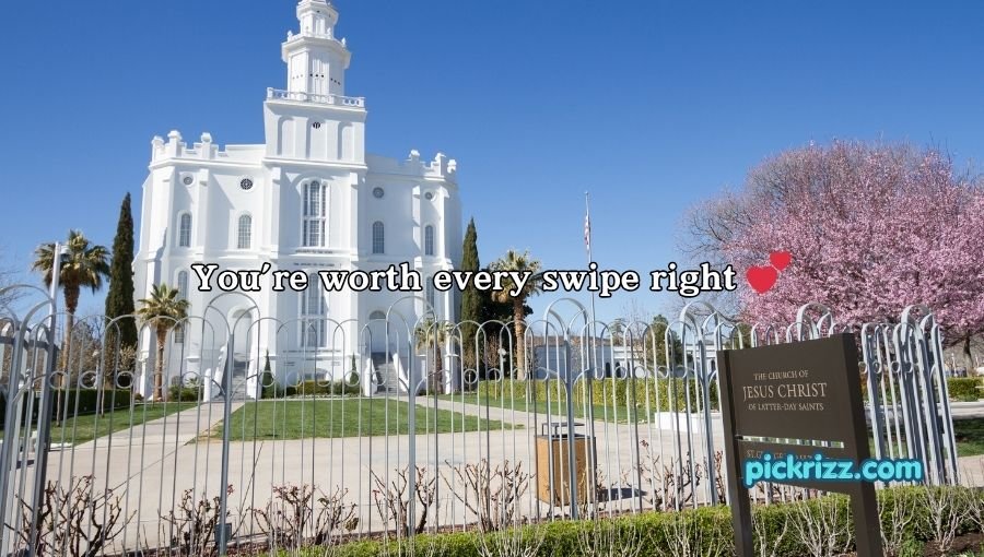 Mormon Pick Up Lines