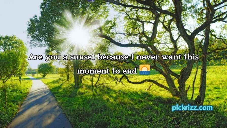 Nature Pick Up Lines