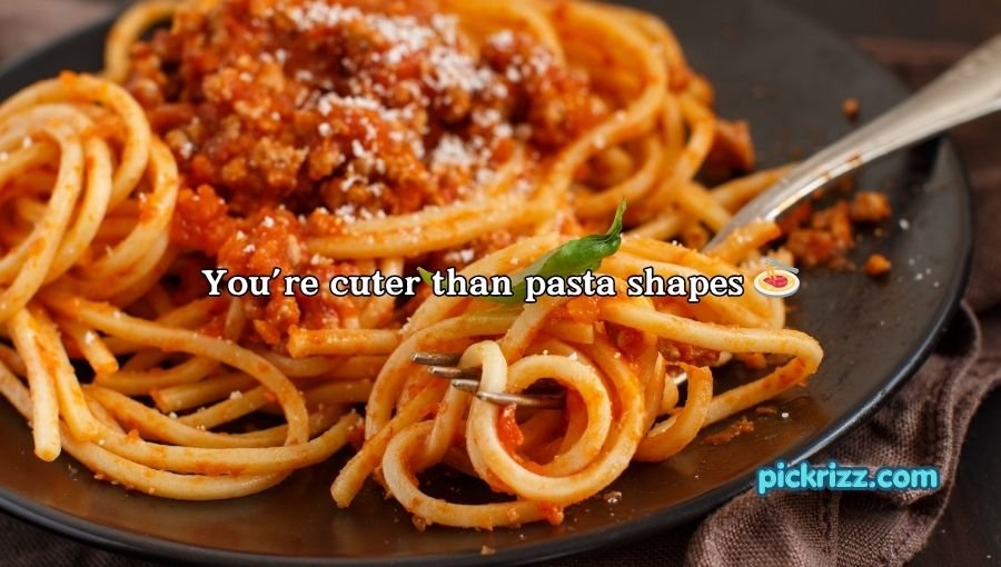 pasta pick up lines