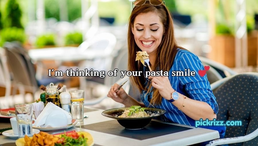 pasta pick up lines
