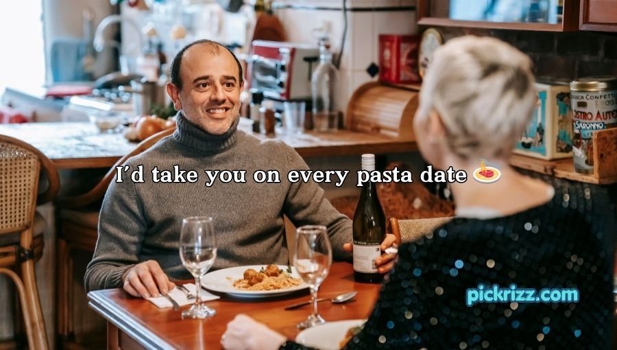pasta pick up lines
