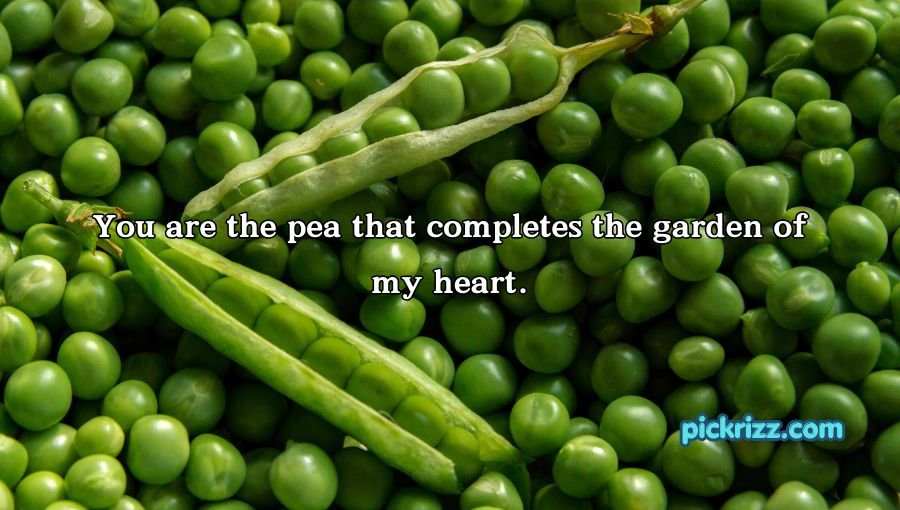 Pea Pickup Lines