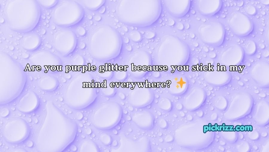 Purple Pick Up Lines
