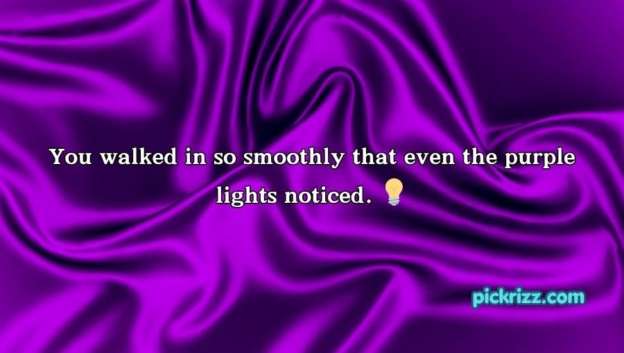 Purple Pick Up Lines