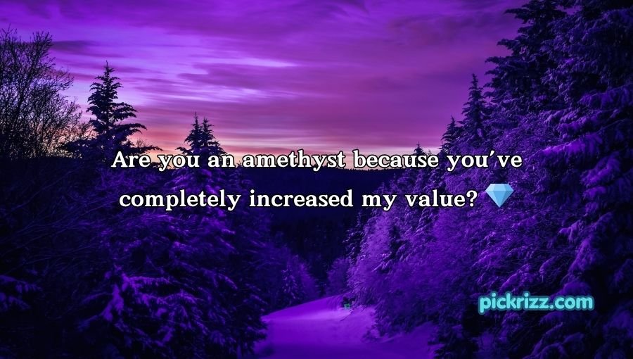 Purple Pick Up Lines