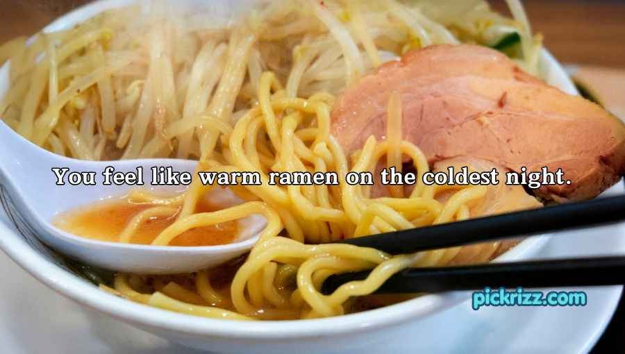 Ramen Pick Up Lines