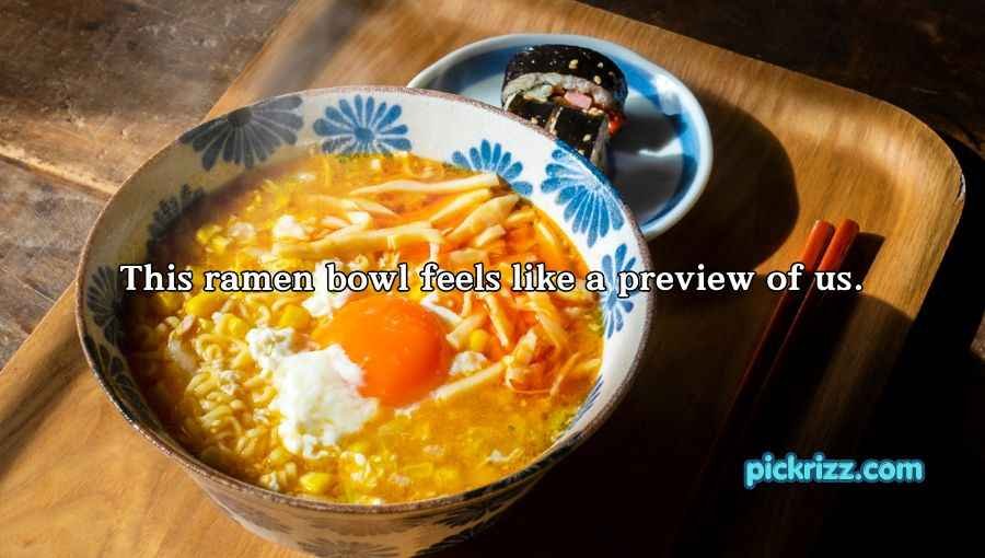 Ramen Pick Up Lines