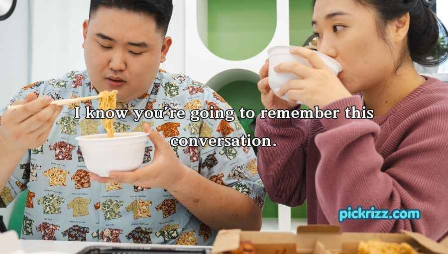 Ramen Pick Up Lines