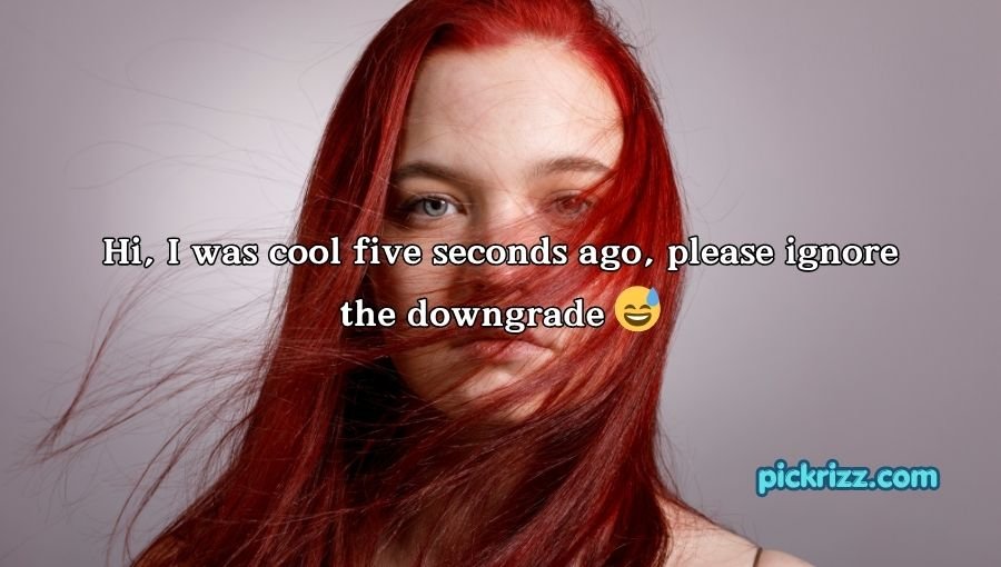 Redhead Pick-Up Lines