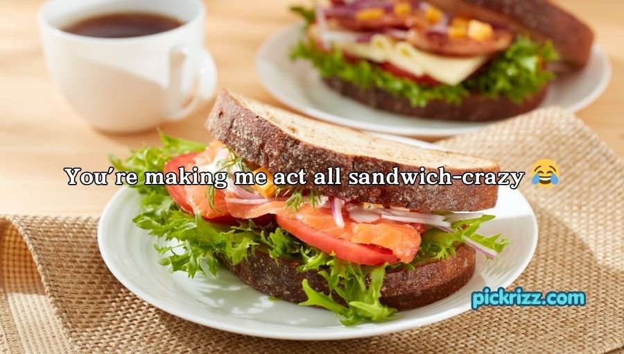 Sandwich Pickup Lines