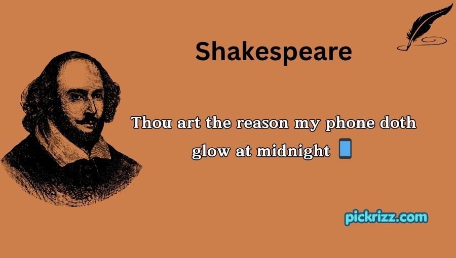 Shakespeare Pick Up Lines