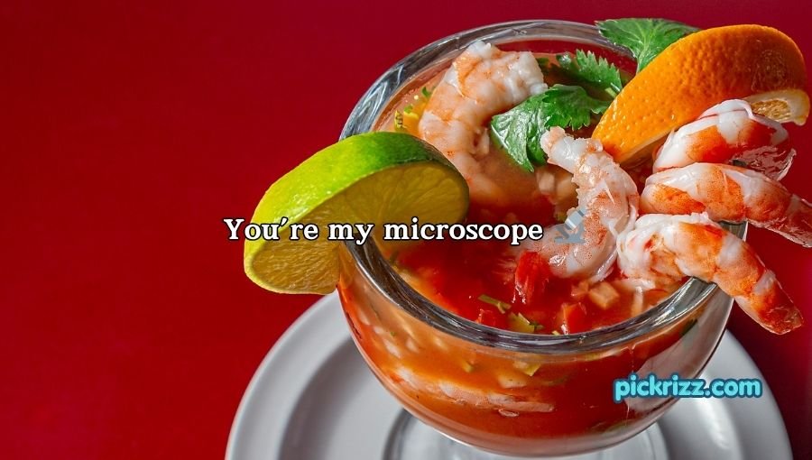 Shrimp Pickup Lines